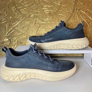 Men's Navy Cole Haan Shoes ZERØGRAND WFA Oxford in SIZE 10.5